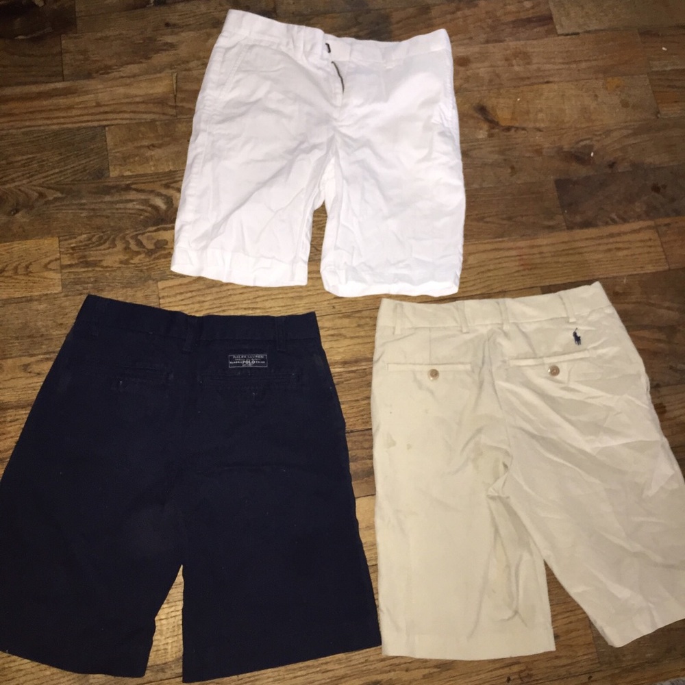 Kids polo and crew cut shorts.